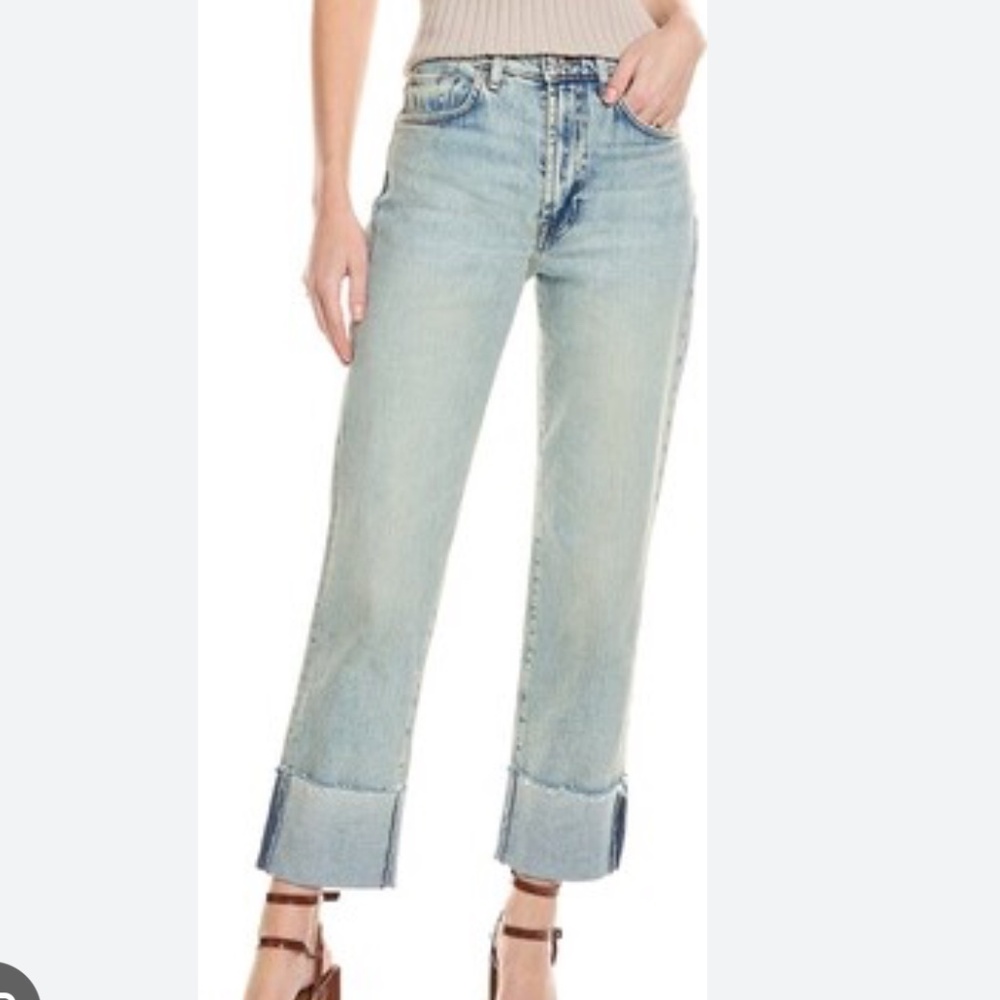 7 For All Mankind Logan Stovepipe Jeans, 25